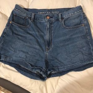 American Eagle MOM Denim Shorts